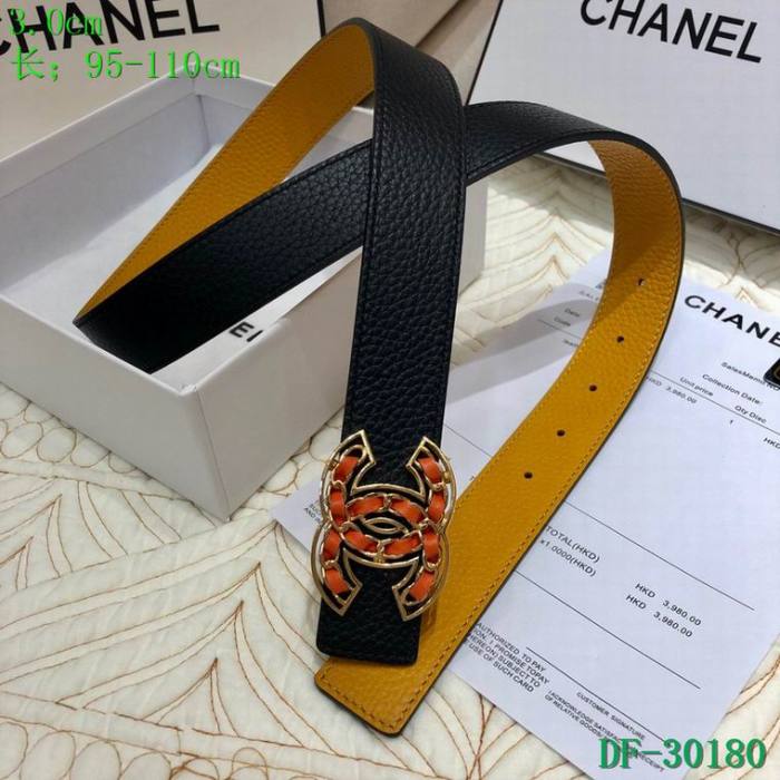 C*hanel Belts Top Quality 30MM