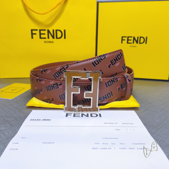 F*endi Belts Top Quality 38MM