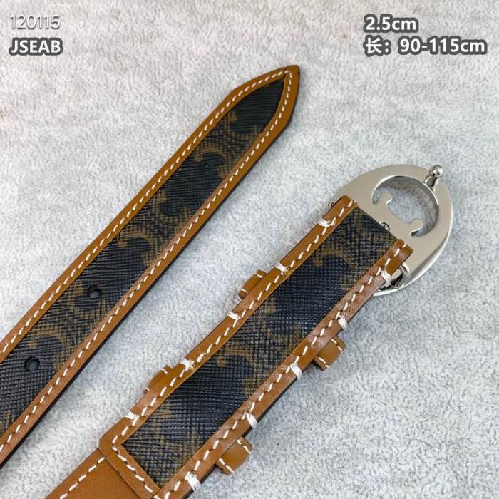 C* eline Belts Top Quality 25MM