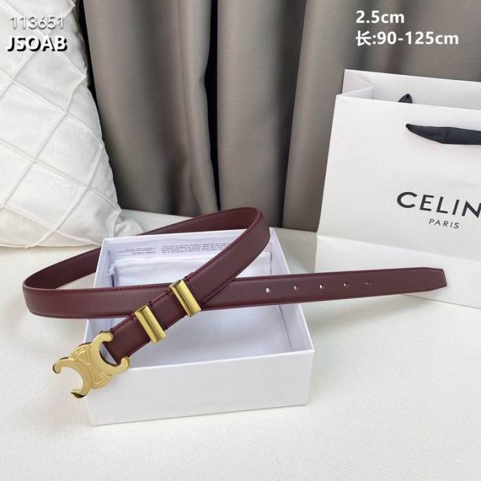 C* eline Belts Top Quality 25MM