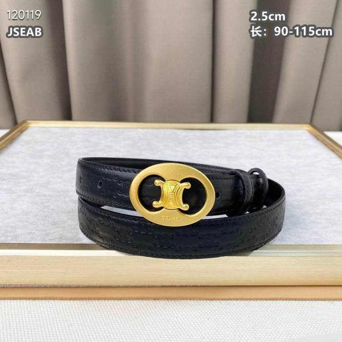 C* eline Belts Top Quality 25MM