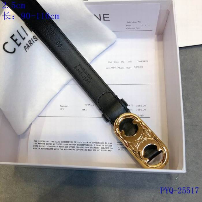 C* eline Belts Top Quality 25MM