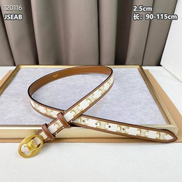 C* eline Belts Top Quality 25MM