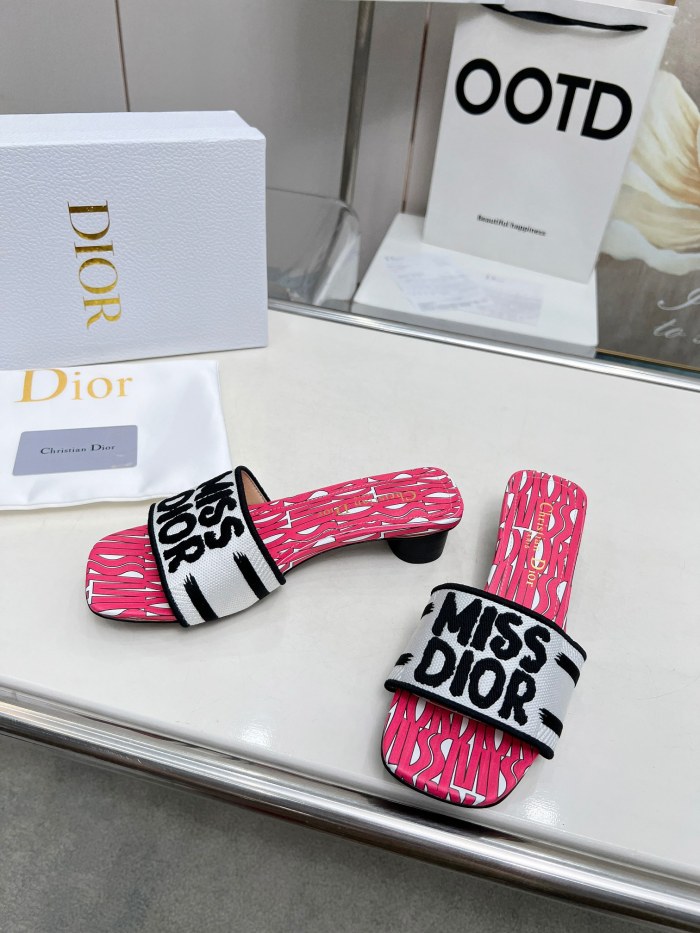 Women D*ior Top Sandals