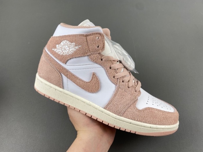 A*IR JOR*DAN 1 MID SE  LEGEND PINK  GS  FN7432-161