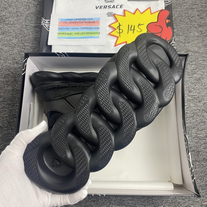 Men V*ersace Top Sneakers