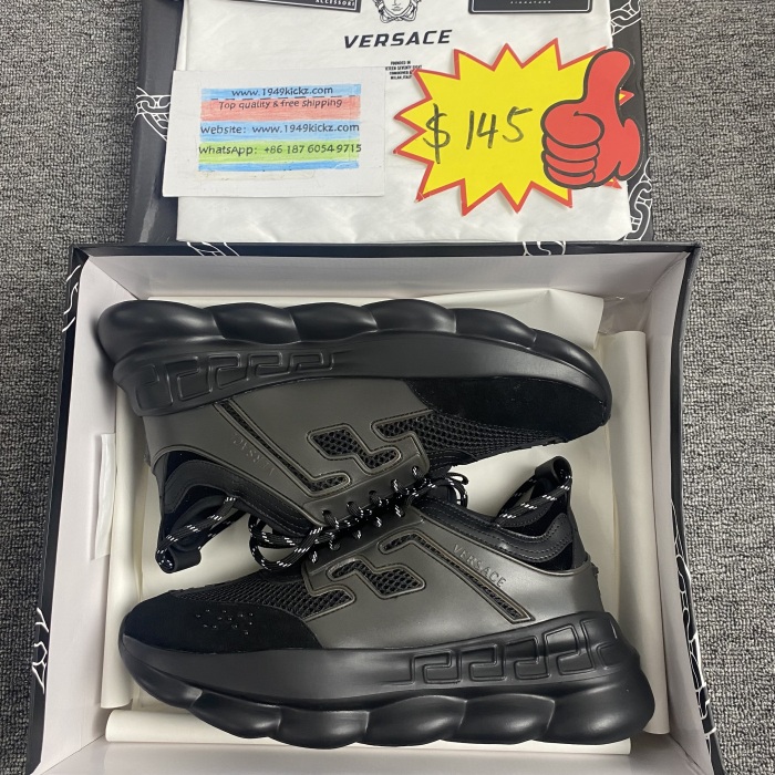 Men V*ersace Top Sneakers