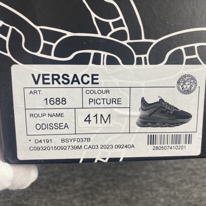 Men V*ersace Top Sneakers