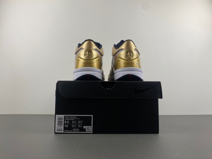 N*ike K*obe 4  Protro “Gold Medal  FQ3544-100