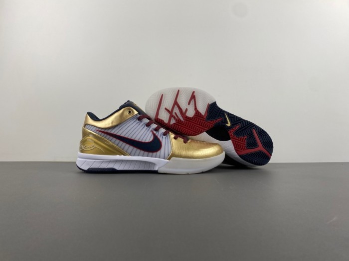 N*ike K*obe 4  Protro “Gold Medal  FQ3544-100