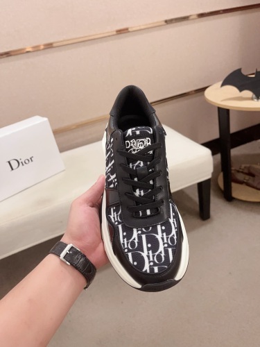 Men Women D*ior Top Sneakers002