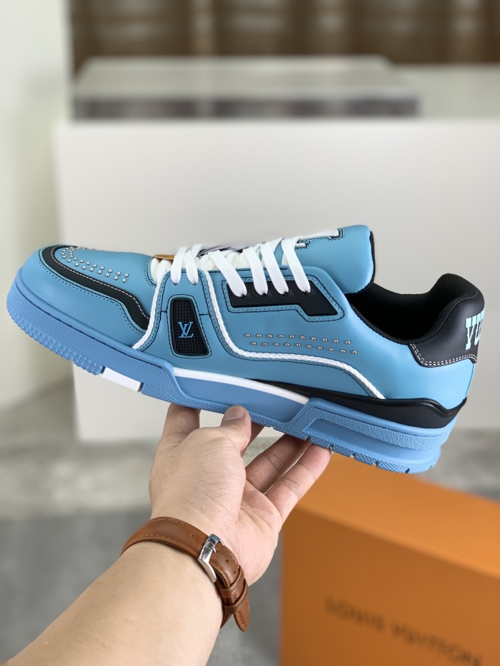 Men Women L*ouis V*uitton Top Quality Sneakers3.5CM
