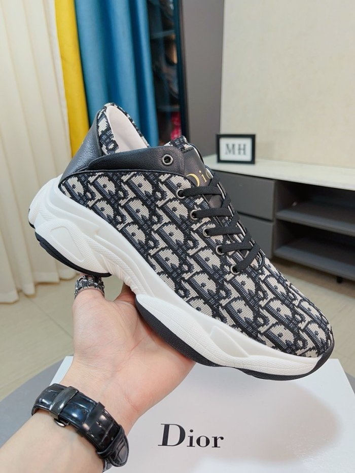 Men Women D*ior Top Sneakers005