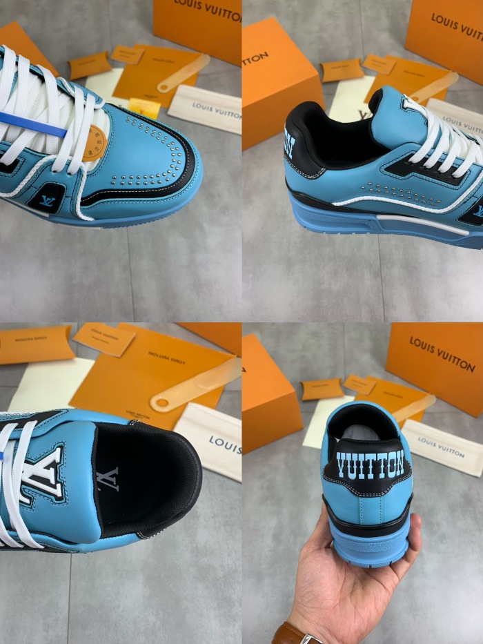 Men Women L*ouis V*uitton Top Quality Sneakers3.5CM