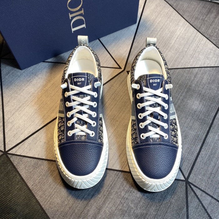 Men Women D*ior Top Sneakers006