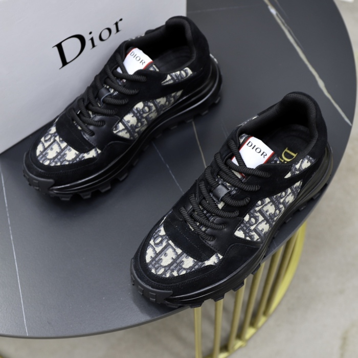 Men Women D*ior Top Sneakers004
