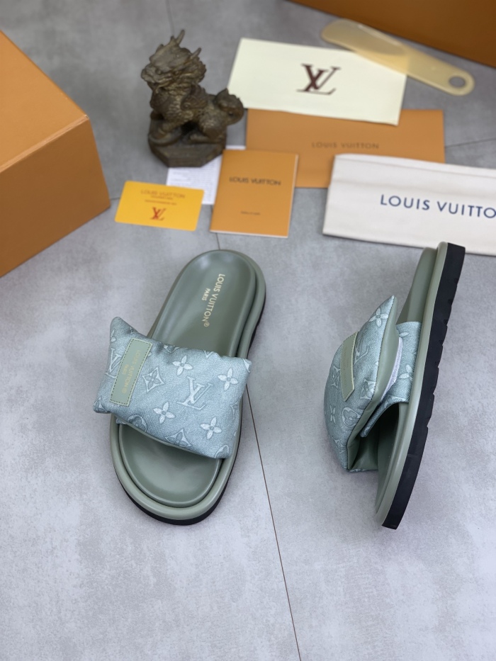 Men L*ouis V*uitton Top Quality Sandals011