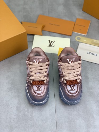 Men Women L*ouis V*uitton Top Quality Sneakers3.5CM