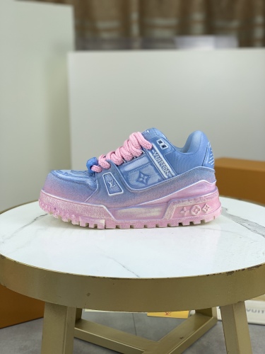 Men Women L*ouis V*uitton Top Quality Sneakers3.5CM