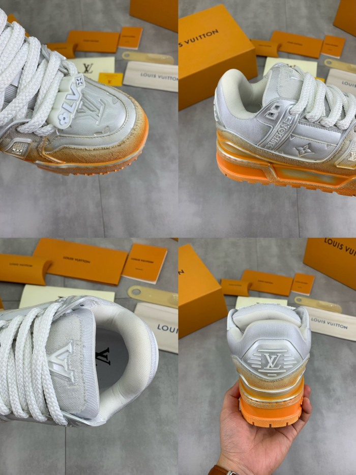 Men Women L*ouis V*uitton Top Quality Sneakers3.5CM