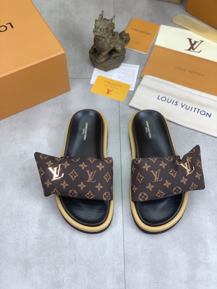 Men L*ouis V*uitton Top Quality Sandals005