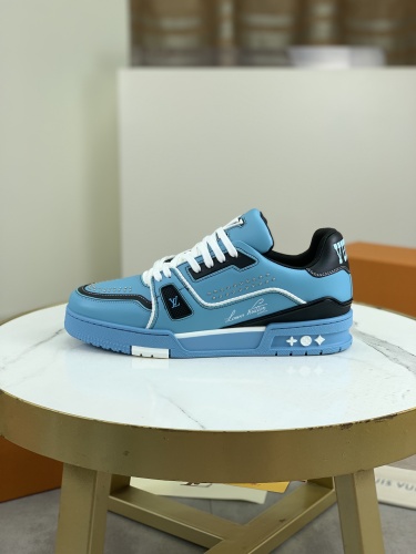 Men Women L*ouis V*uitton Top Quality Sneakers3.5CM