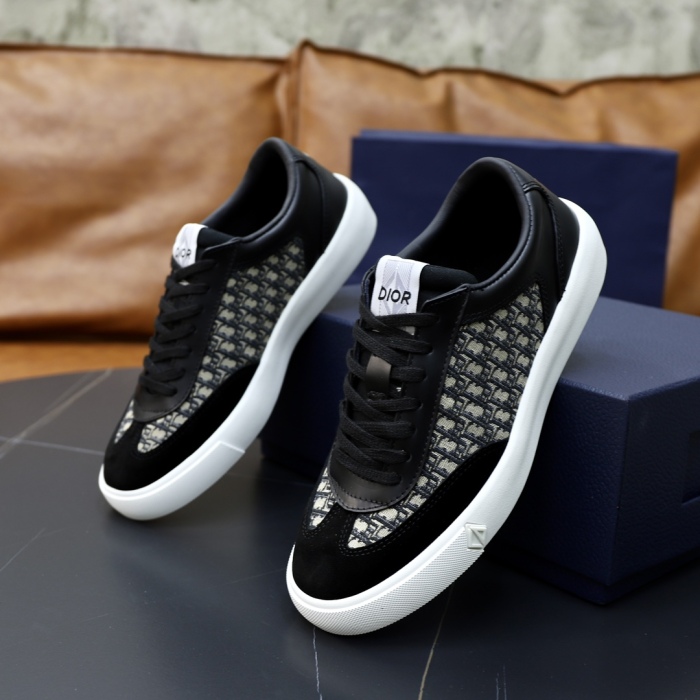 Men Women D*ior Top Sneakers015