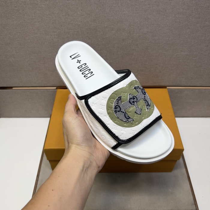 Men L*ouis V*uitton Top Quality Sandals002