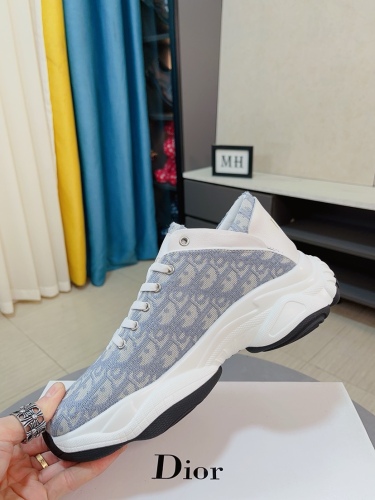 Men Women D*ior Top Sneakers005