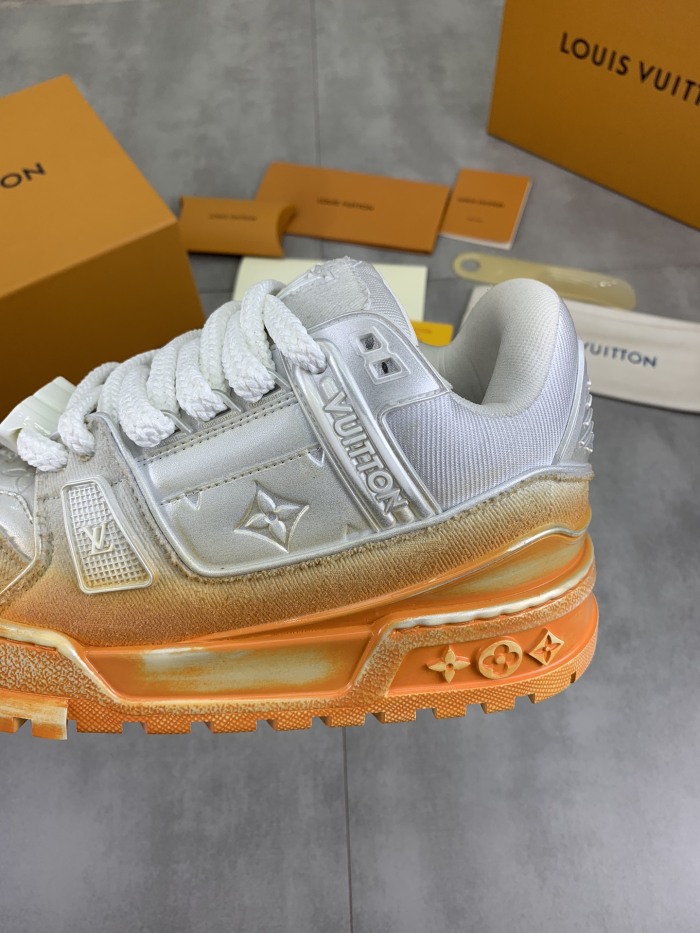 Men Women L*ouis V*uitton Top Quality Sneakers3.5CM
