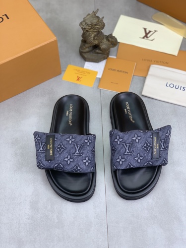 Men L*ouis V*uitton Top Quality Sandals010