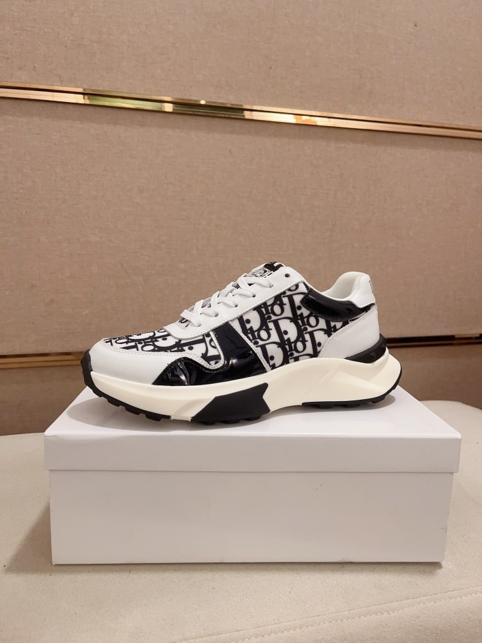 Men Women D*ior Top Sneakers003