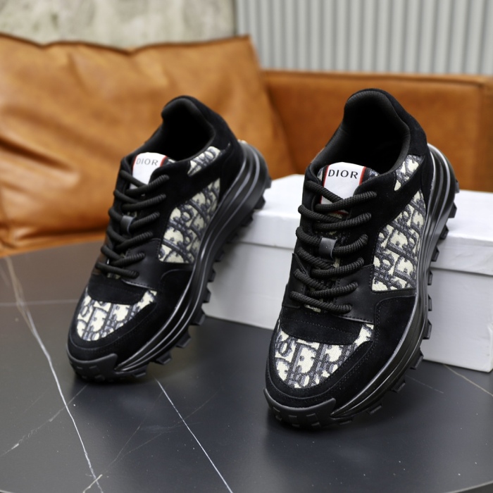 Men Women D*ior Top Sneakers004