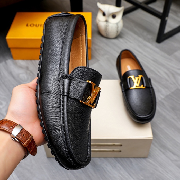 Men L*ouis V*uitton Top Quality  loafers003