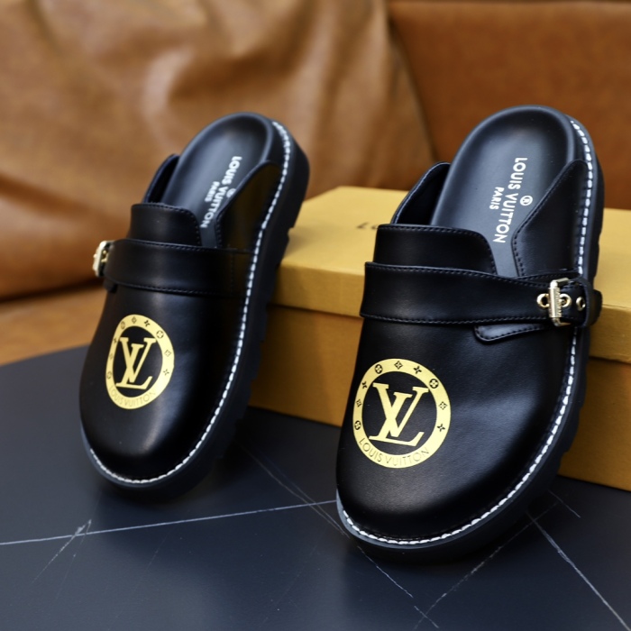 Men L*ouis V*uitton Top Quality Sandals009