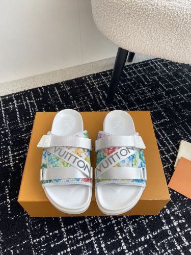 Men L*ouis V*uitton Top Quality Sandals002