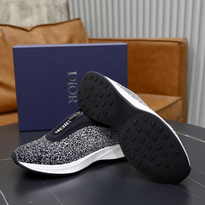 Men Women D*ior Top Sneakers013