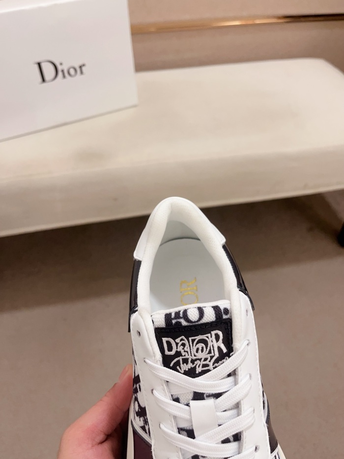 Men Women D*ior Top Sneakers003
