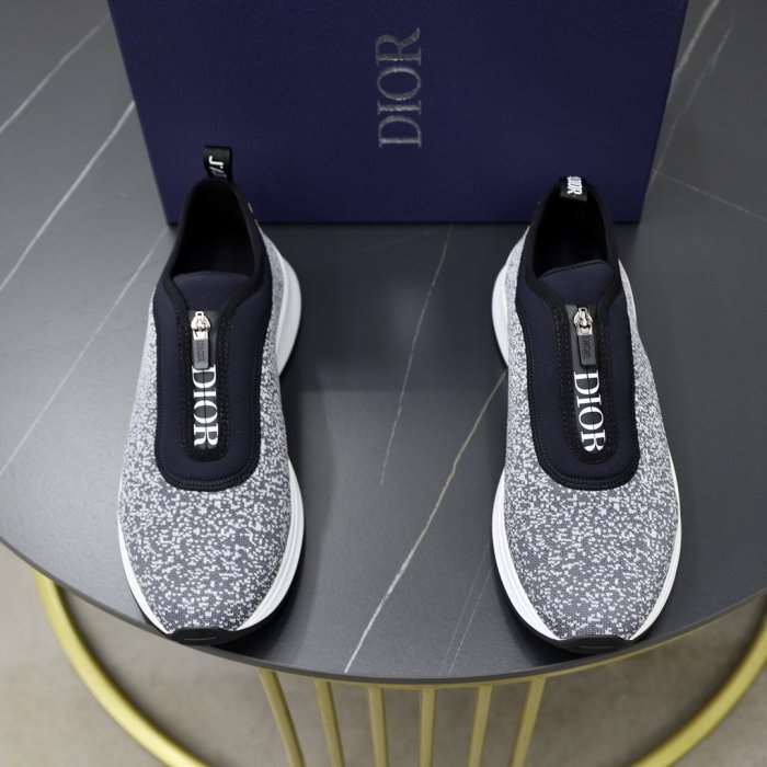 Men Women D*ior Top Sneakers013