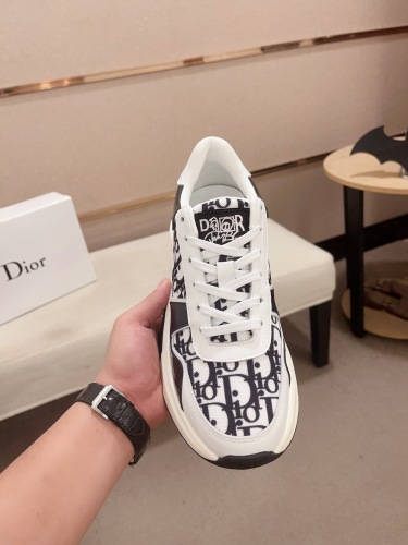 Men Women D*ior Top Sneakers003
