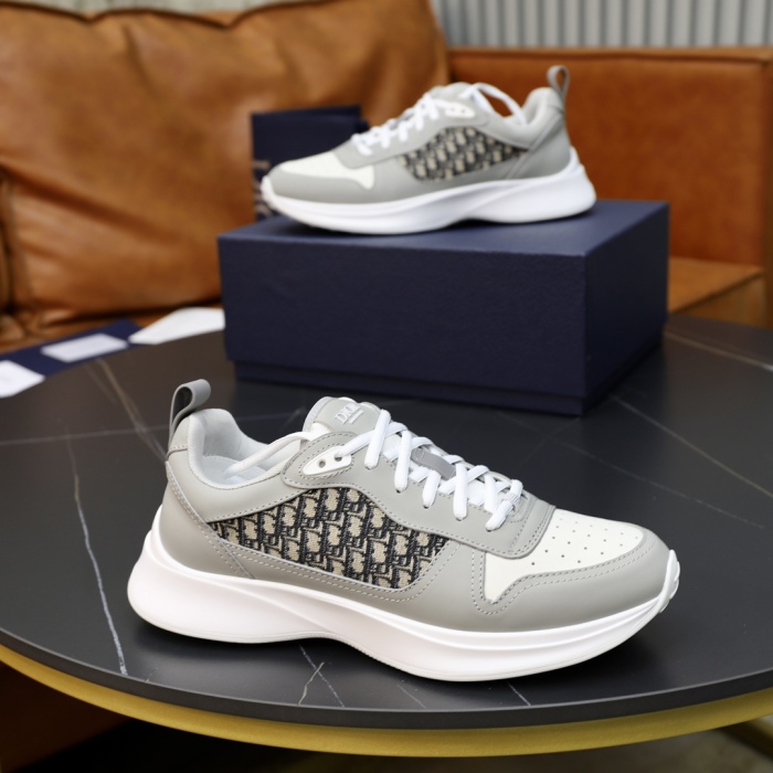Men Women D*ior Top Sneakers003