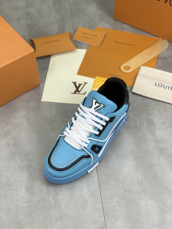 Men Women L*ouis V*uitton Top Quality Sneakers3.5CM