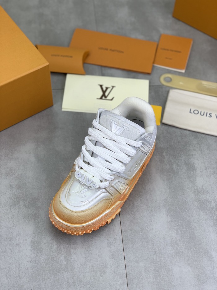 Men Women L*ouis V*uitton Top Quality Sneakers3.5CM