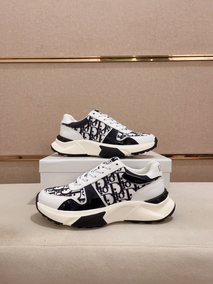 Men Women D*ior Top Sneakers003