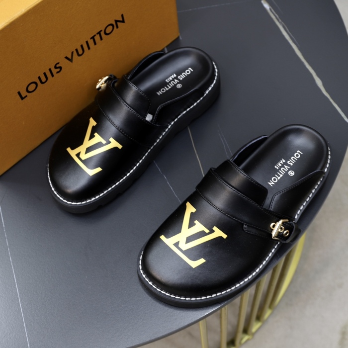 Men L*ouis V*uitton Top Quality Sandals008