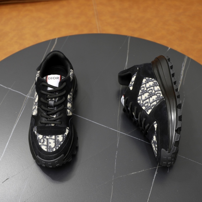Men Women D*ior Top Sneakers004