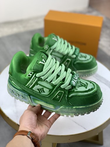 Men Women L*ouis V*uitton Top Quality Sneakers3.5CM