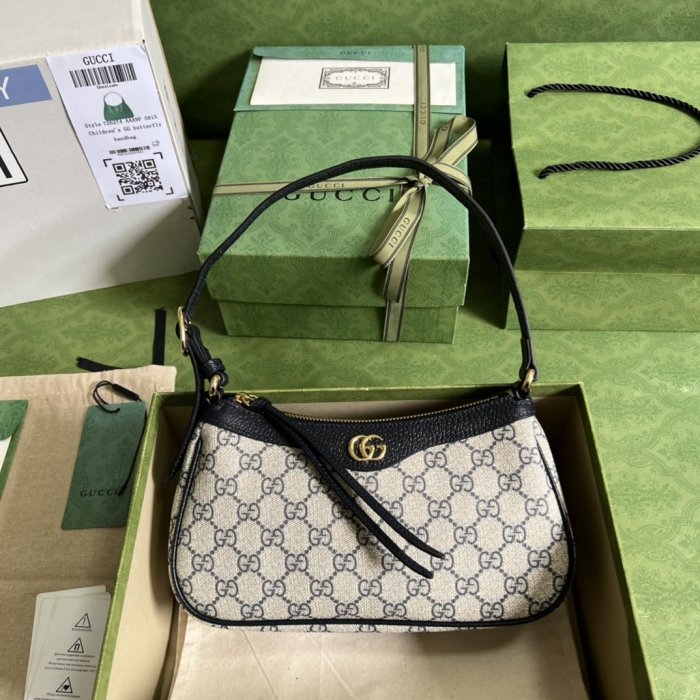 G*ucci Bag Top Quality 25*15*6.5CM