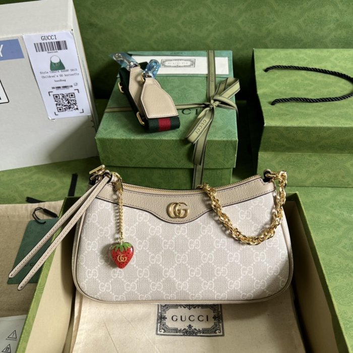 G*ucci Bag Top Quality 25*15.5*6CM