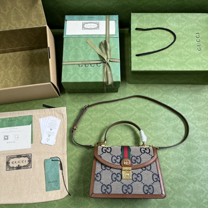 G*ucci Bag Top Quality 25*17.5*7cm